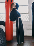 Fight Night Windbreaker Pant | Black