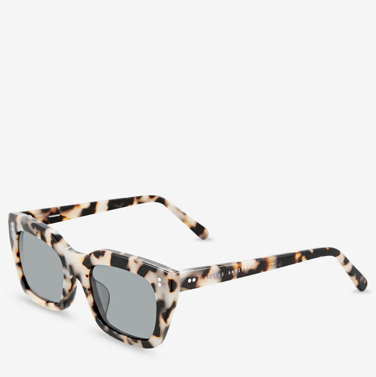 Antagonist Sunglasses | White Tort