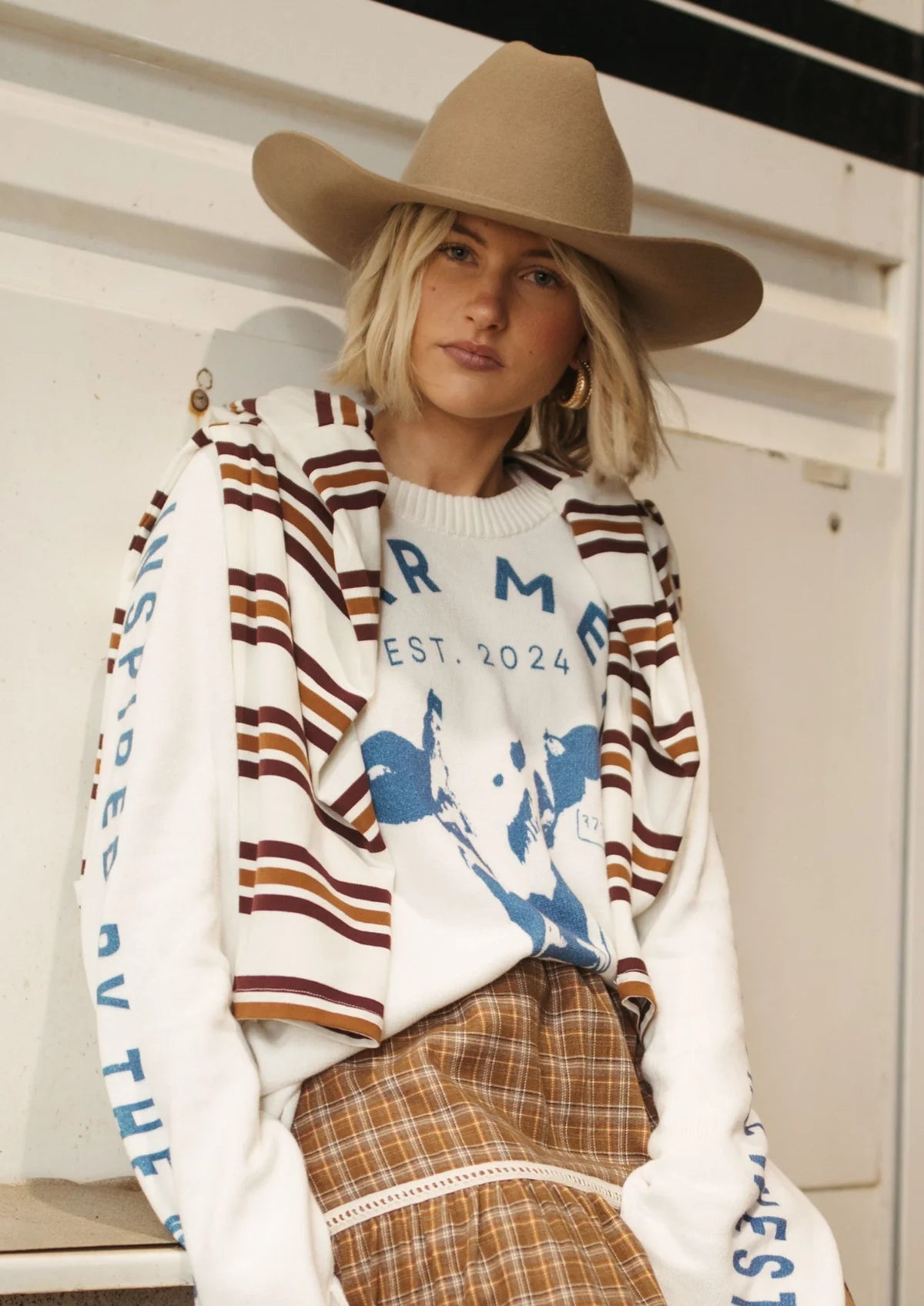 Cattle Stamp Knit {Coming Soon}