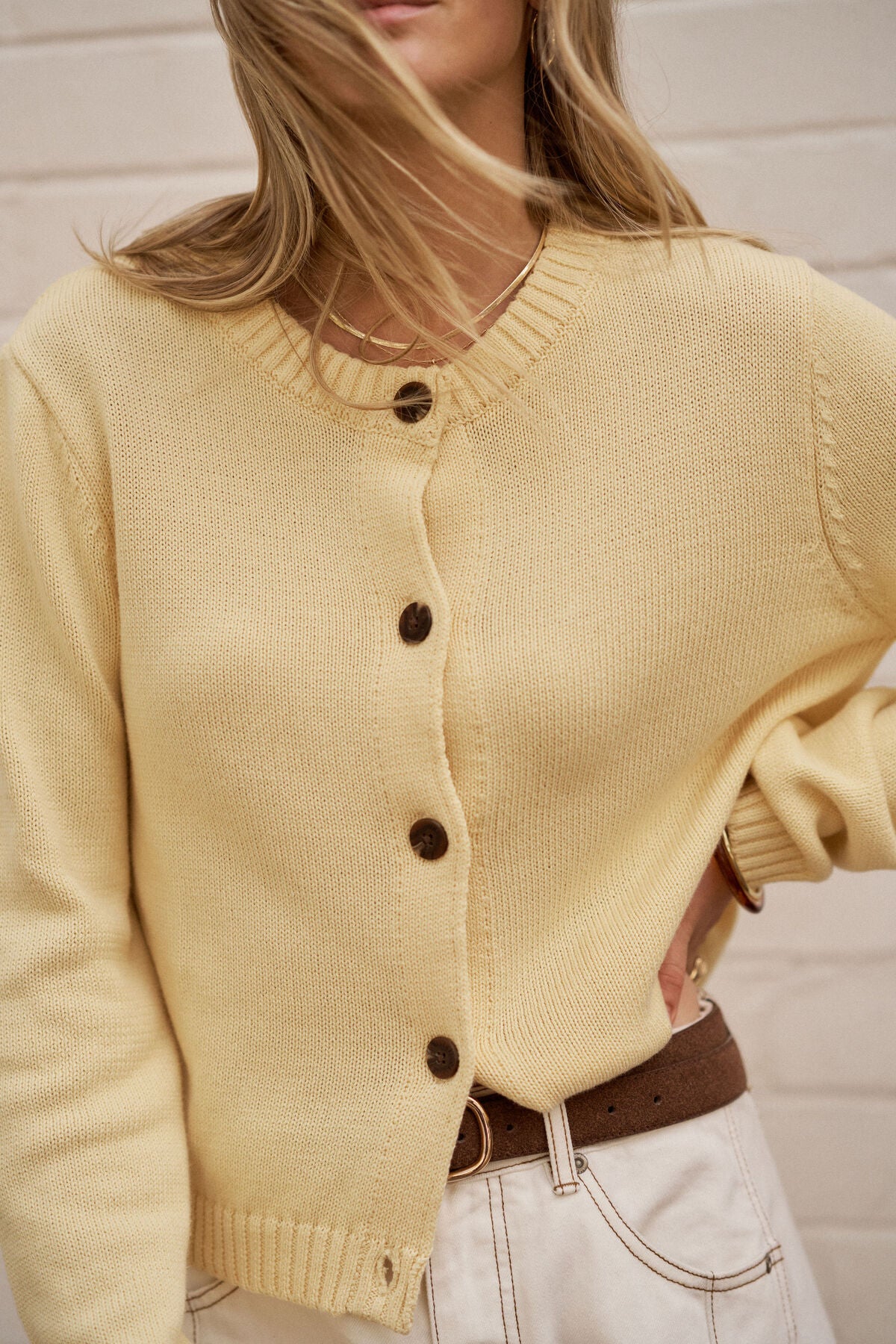 Nelly Long Sleeve Knit Cardi | Butter