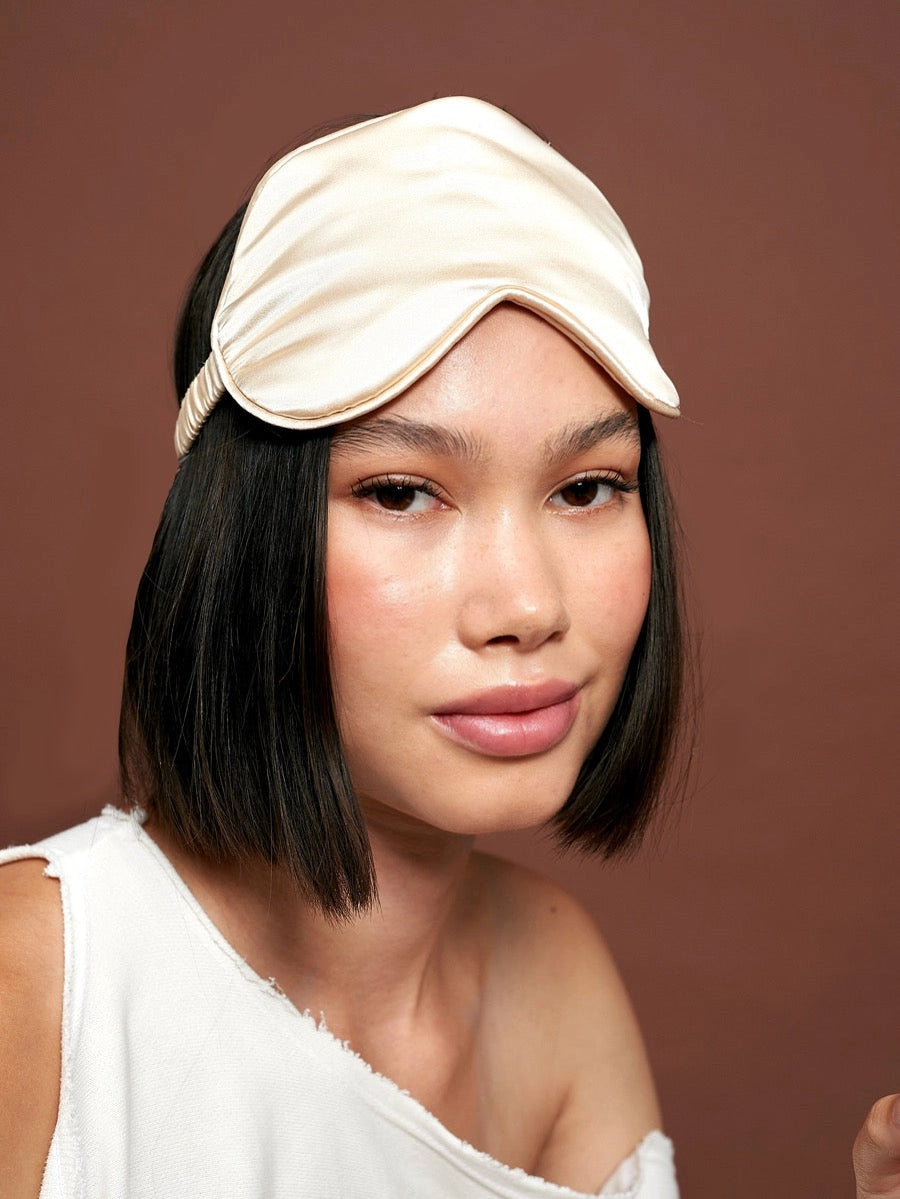 Ultra Soft Satin Eye Mask