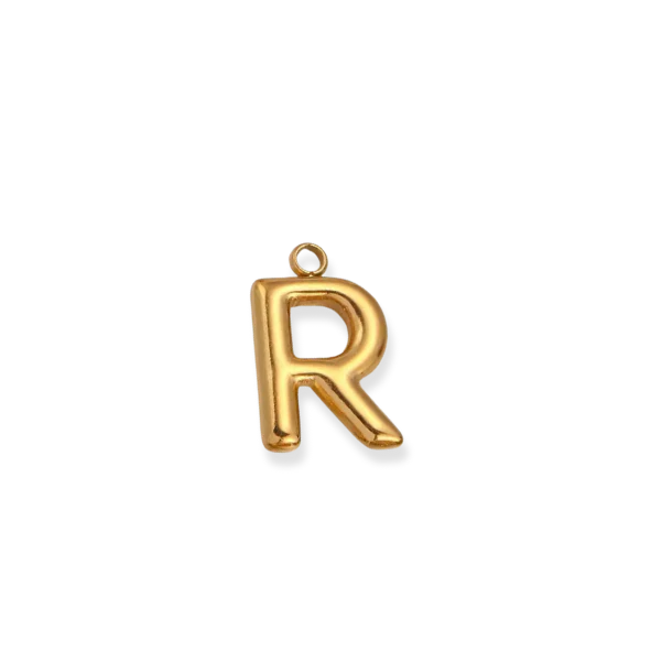 Latch & Lock Charm | Bubble Letter