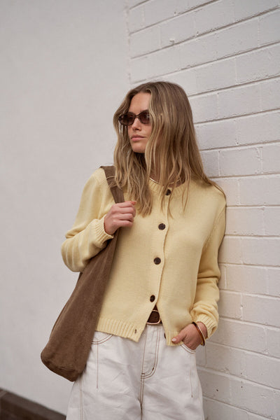 Nelly Long Sleeve Knit Cardi | Butter