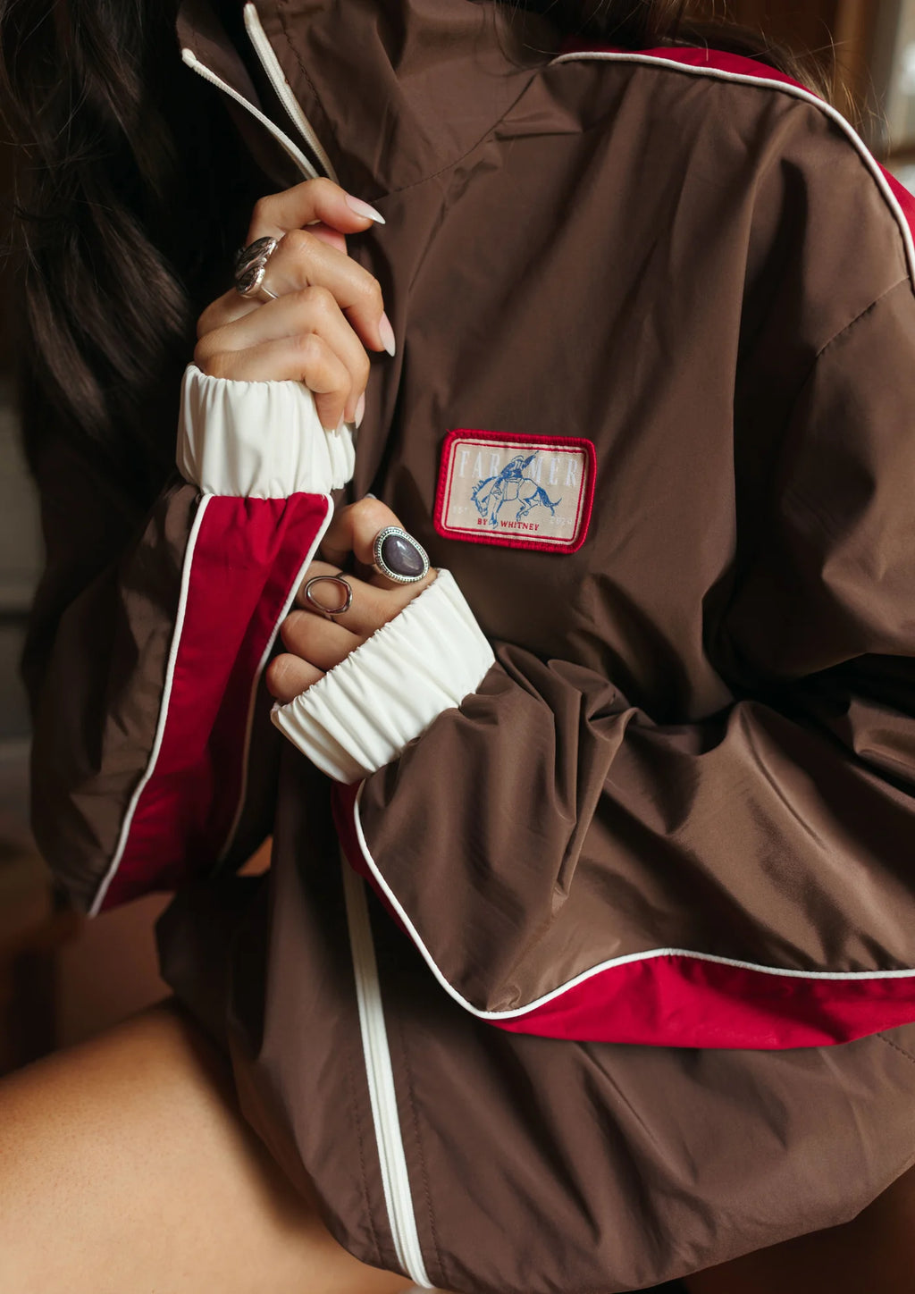 FAR MER Bronc Patch Windbreaker