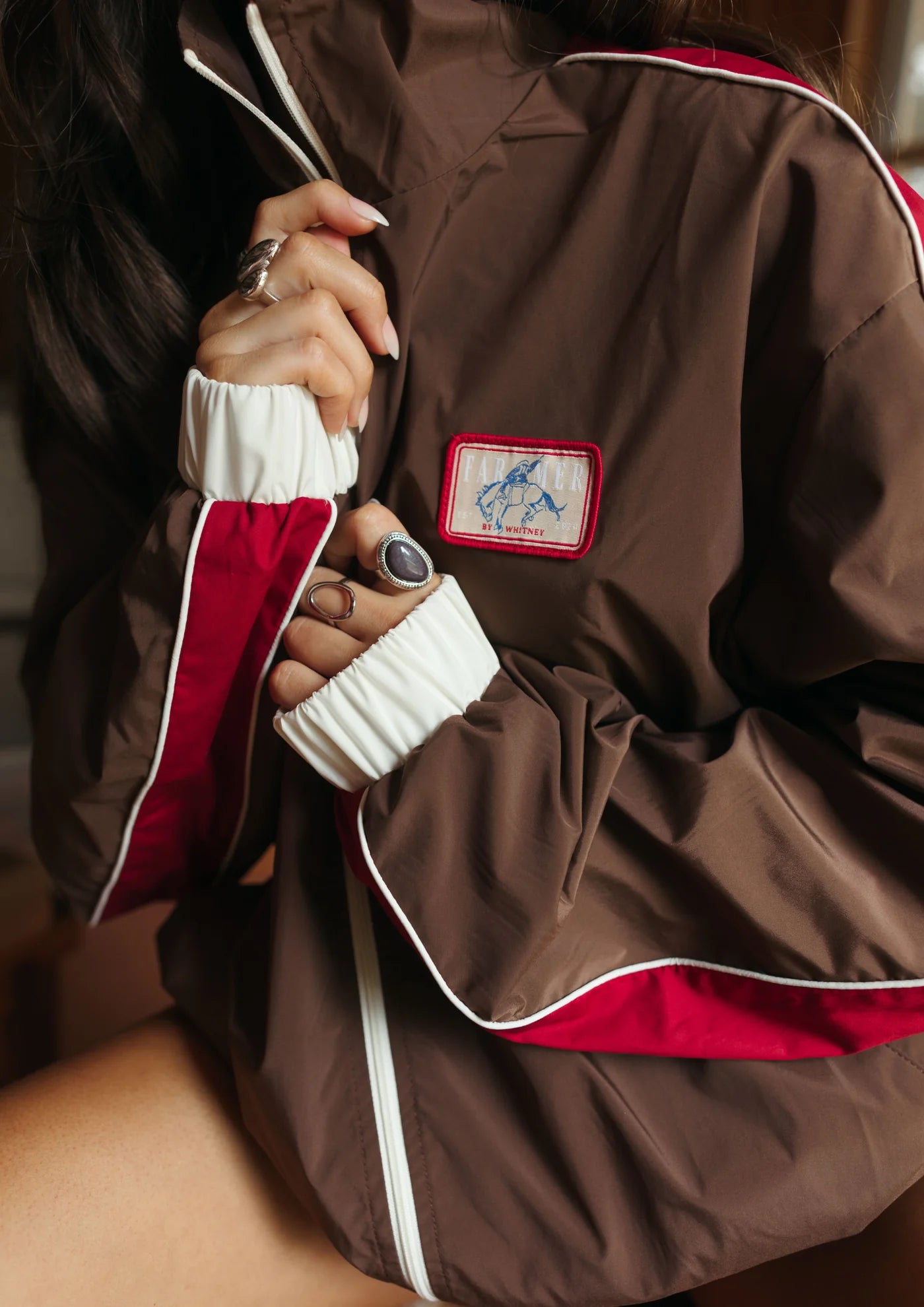 FAR MER Bronc Patch Windbreaker