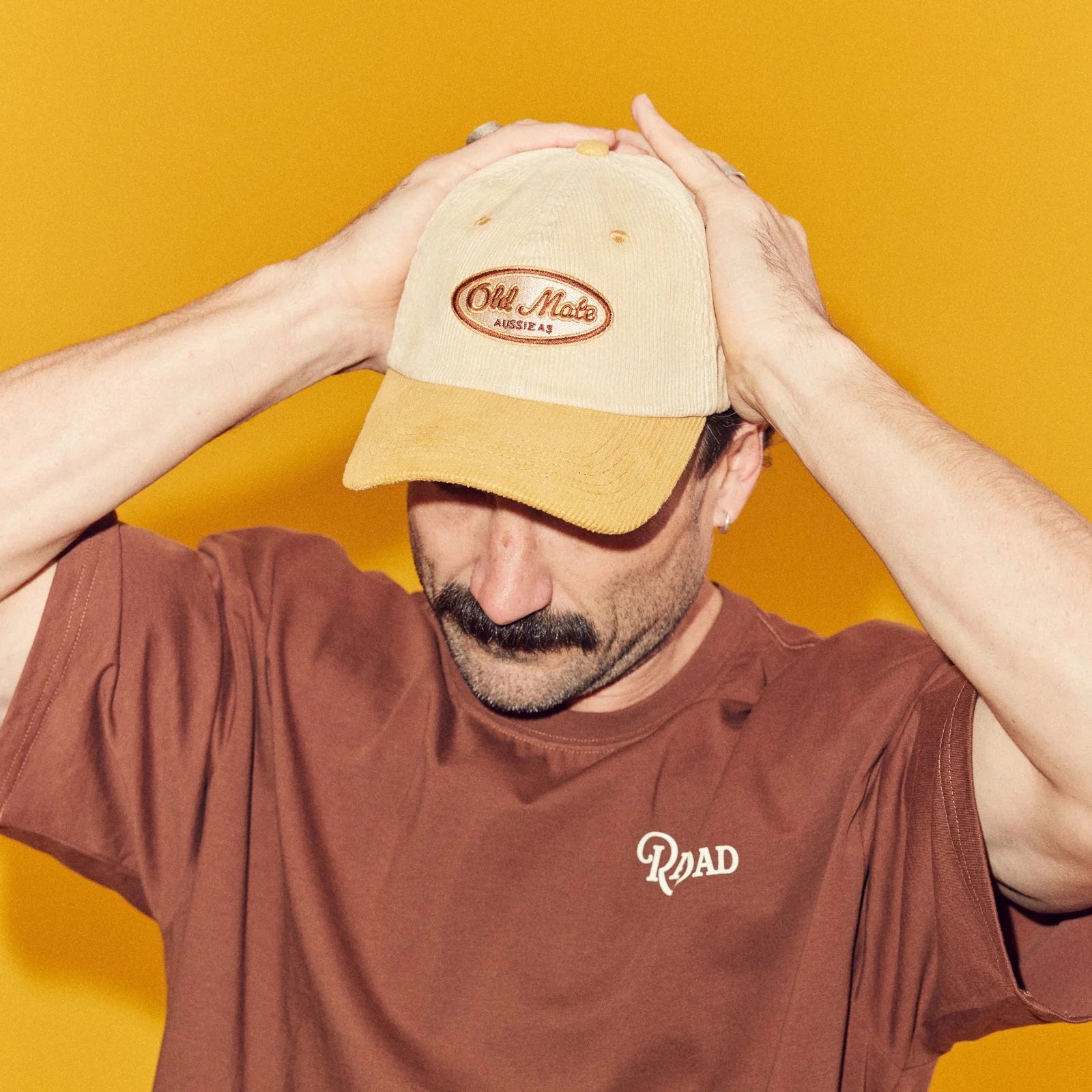 {PREORDER} Old Mate 2 Tone Baseball Cap | Sand