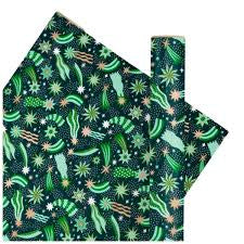 Cosmic Evergreen 10M Wrapping Paper