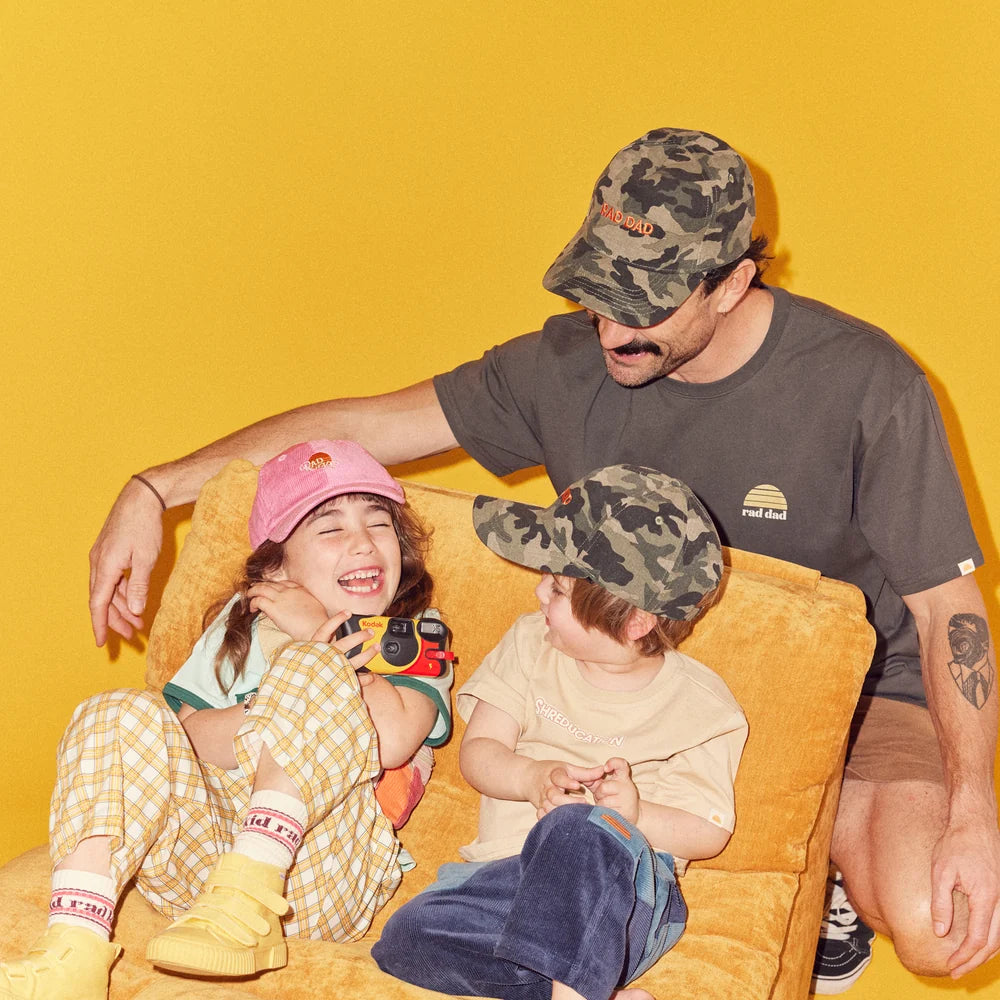 Rad Kid Unstructured Baseball Cap | Camo