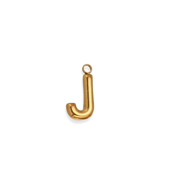 Latch & Lock Charm | Bubble Letter