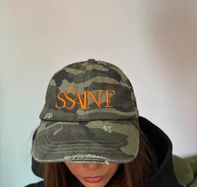 SŚAINT Camo Dad Cap