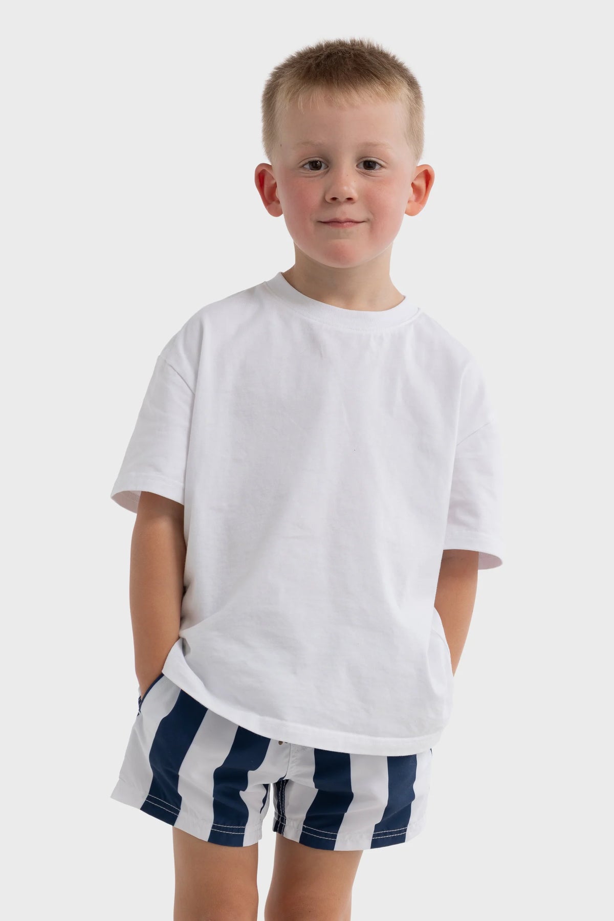 {Coming Soon} Jnr Portsea Navy Swim Shorts