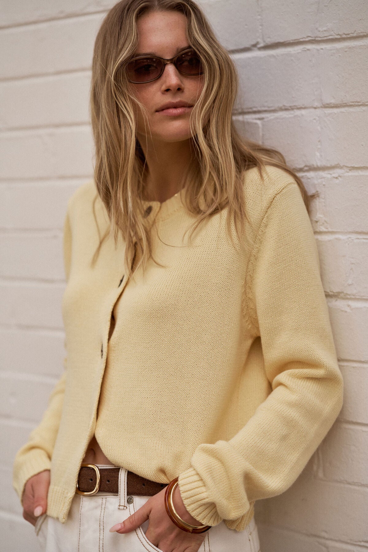 Nelly Long Sleeve Knit Cardi | Butter