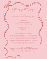 PV Paint & Sip