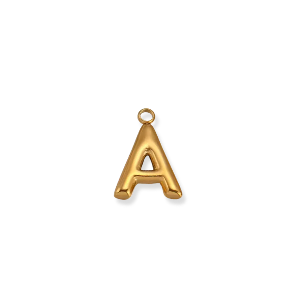 Latch & Lock Charm | Bubble Letter