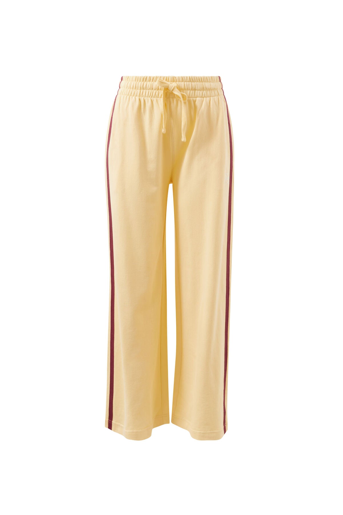Gigi Wide Leg Terry Trackpant | Butter
