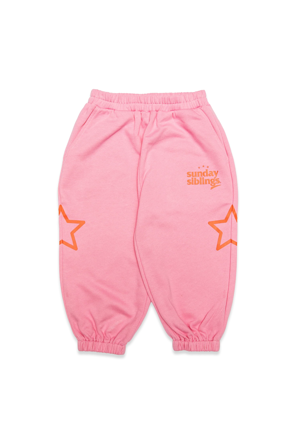 Pink Track Pants | Siblings Set