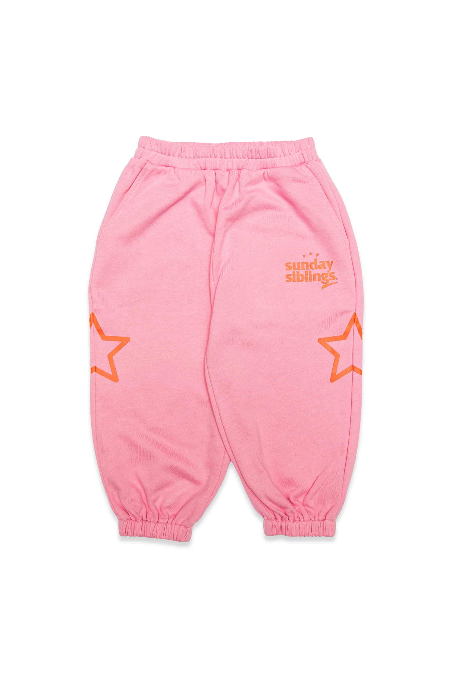 Pink Track Pants | Siblings Set