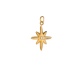 Latch & Lock Charm | Gold Celestial Star