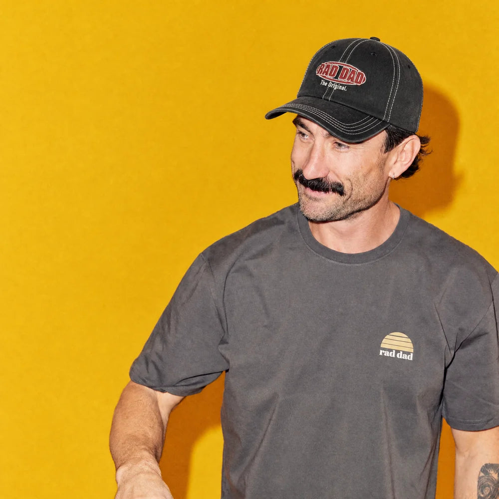 Rad Dad Redback Baseball Cap | Black