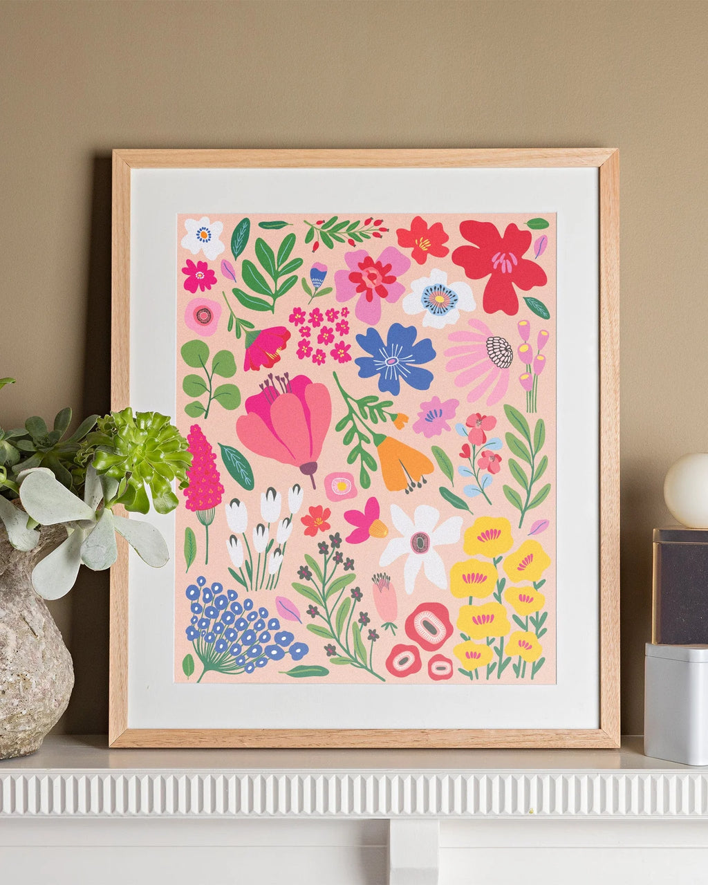 Paint By Numbers | Pressed Flowers