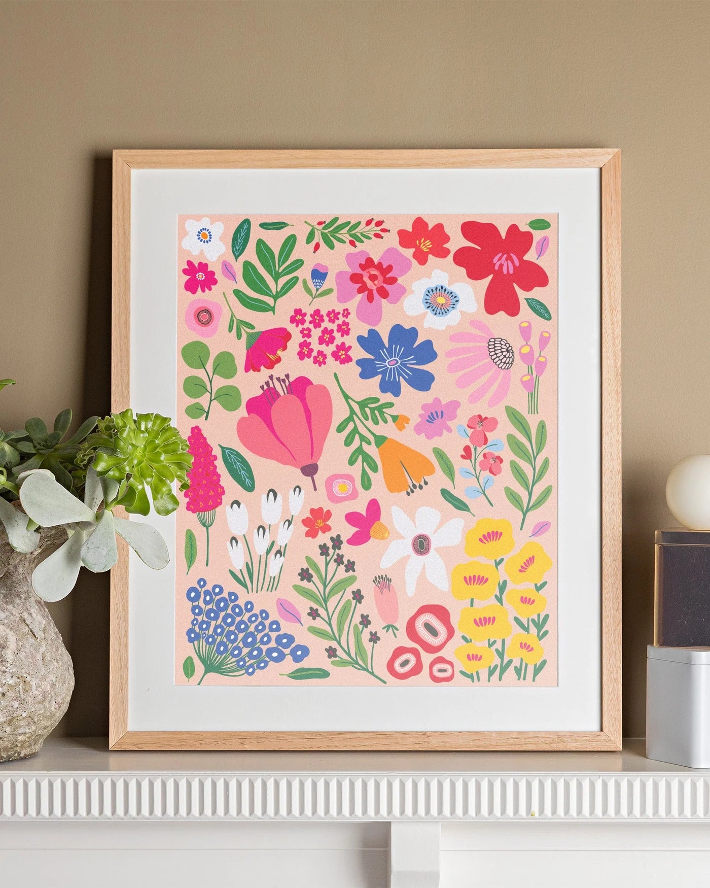 Paint By Numbers | Pressed Flowers