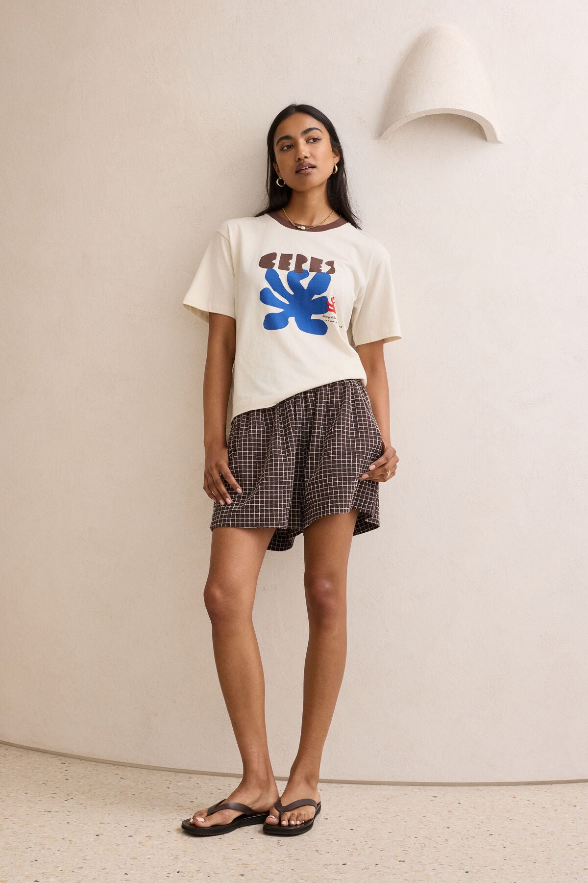 Stevie Slouchy Tee | Sunny Afternoon