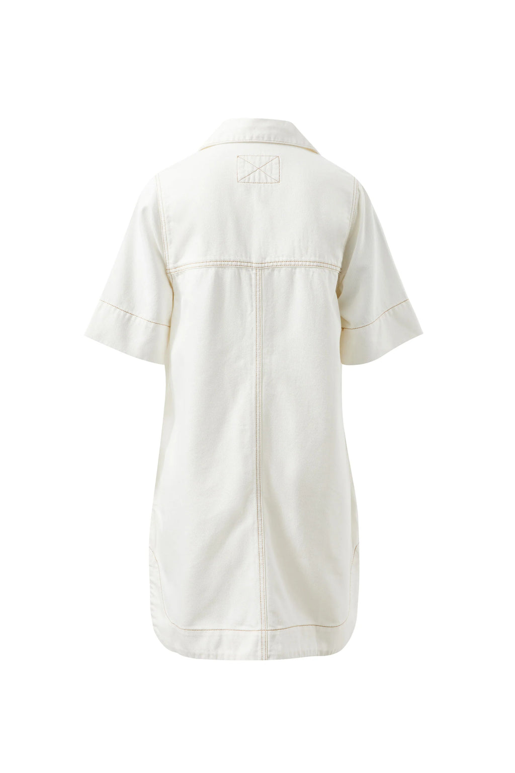 Bonnie Relaxed Shirt Dress | Ecru