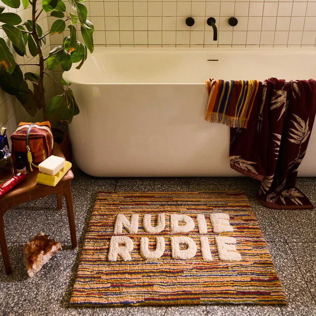 Tula Nudie Bath Mat | Burnt Sienna