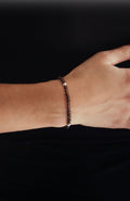 Seed Bracelet | Sterling Silver & Smokey Quartz