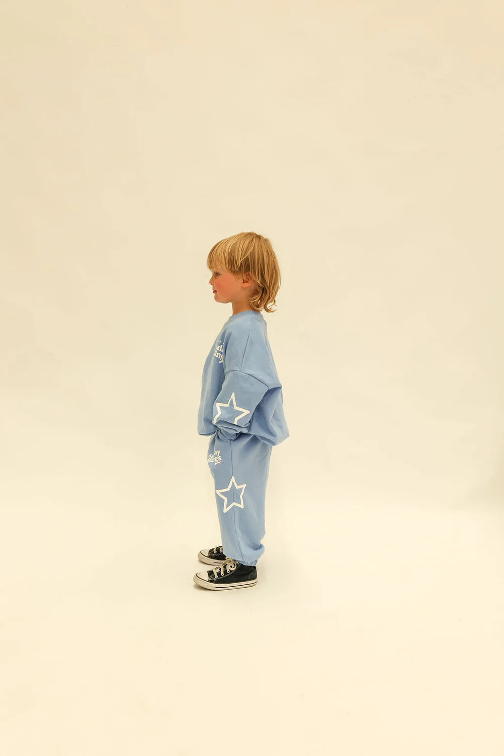 Blue Track Pants | Siblings Set