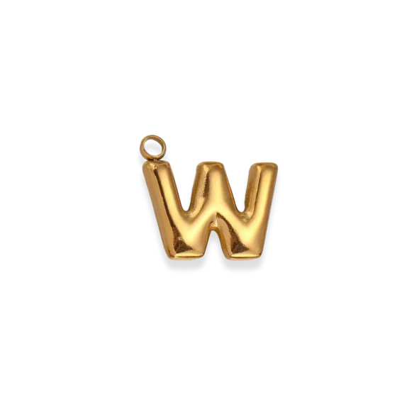 Latch & Lock Charm | Bubble Letter