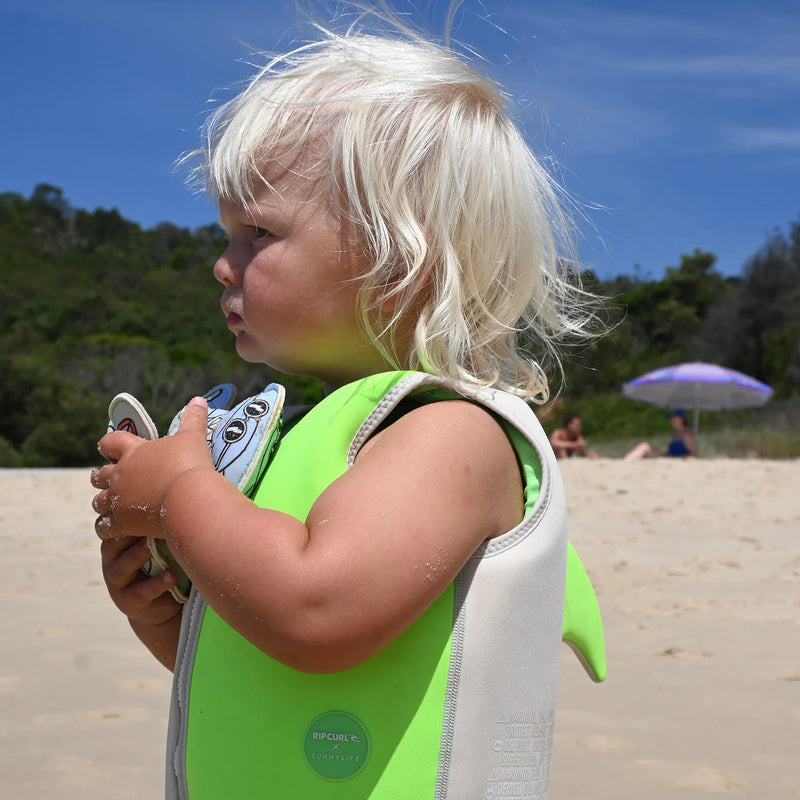 KIDS SWIM VEST 2-3 - SHRED SHARK