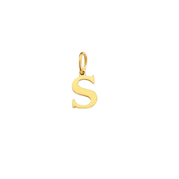 Latch & Lock Charm | Classic Letter