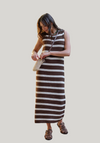 Margot Mesh Knit Tank Midi Dress
