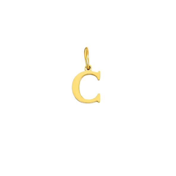 Latch & Lock Charm | Classic Letter