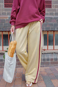 Gigi Wide Leg Terry Trackpant | Butter