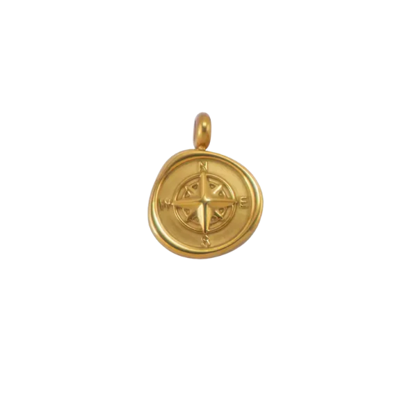 Latch & Lock Charm | Compass
