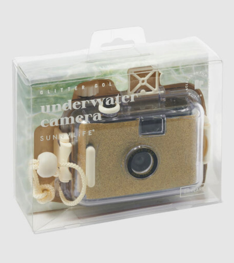 Underwater Camera | Glitter Gold