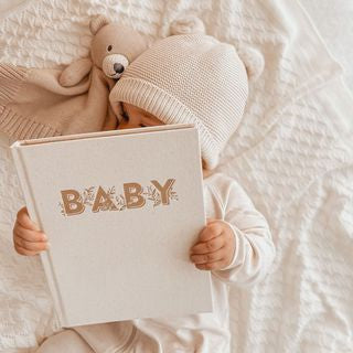 Mini Baby Book Oatmeal Boxed