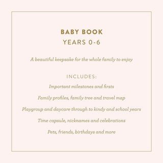 Mini Baby Book Oatmeal Boxed