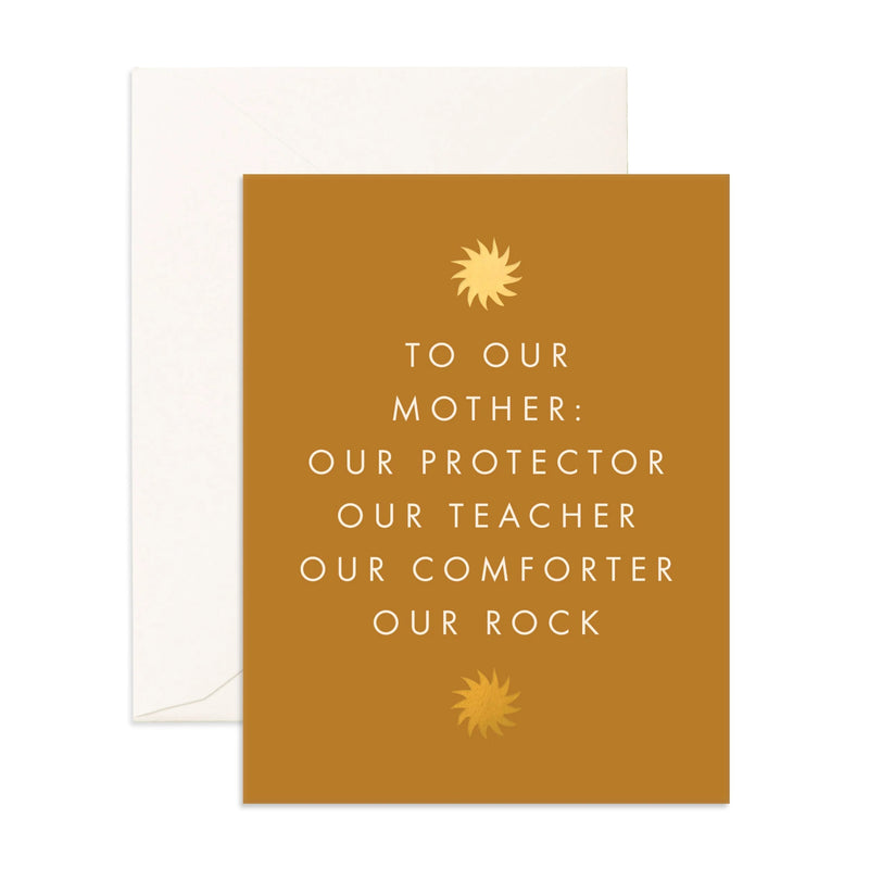 To Our Protector Greeting Card