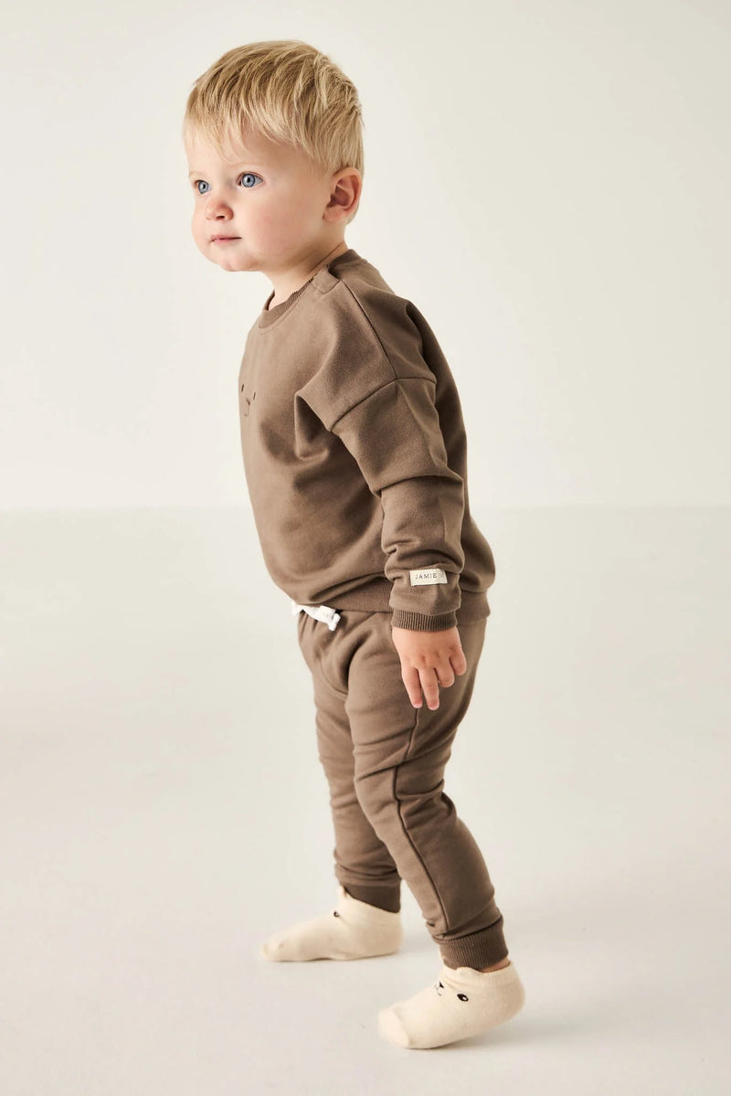 Organic Cotton Morgan Track Pant - Bear