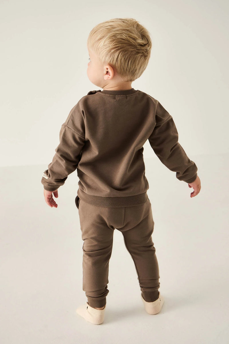 Organic Cotton Morgan Track Pant - Bear