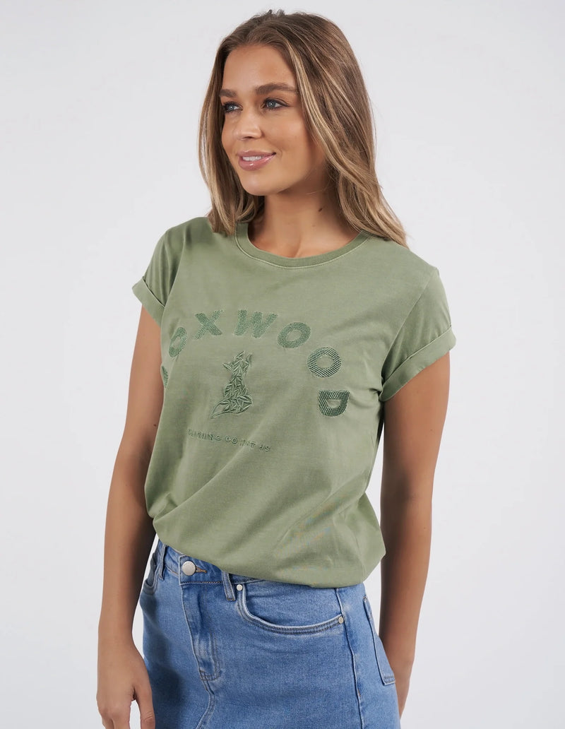 Foxwood Effortless Tee - Fern