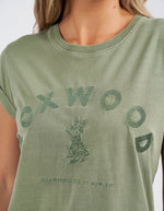 Foxwood Effortless Tee - Fern