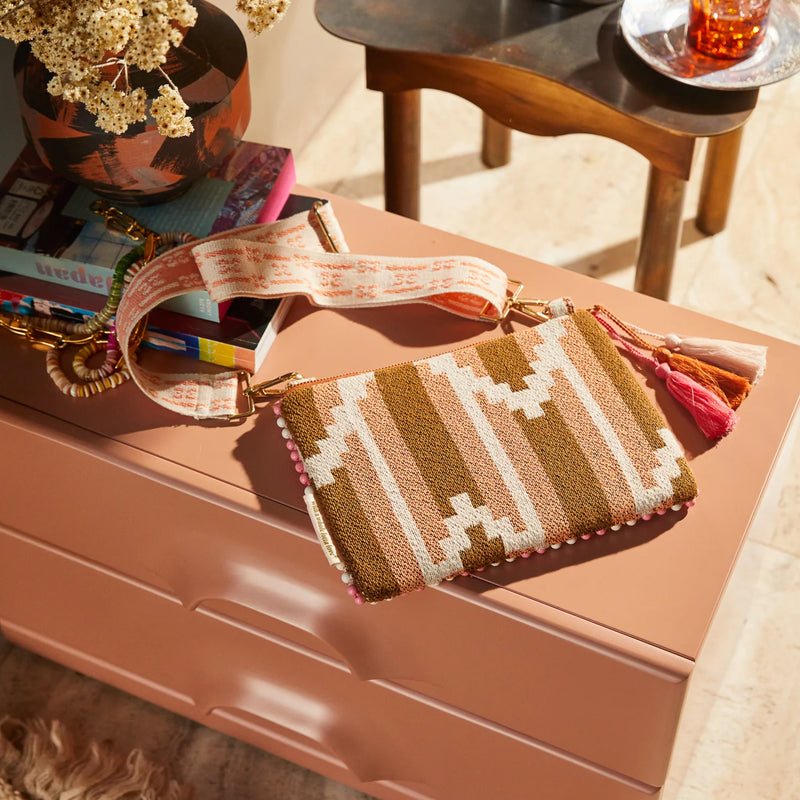 Anvi Beaded Clutch ~ Desert