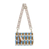 Anvi Beaded Clutch ~ Blue Jean