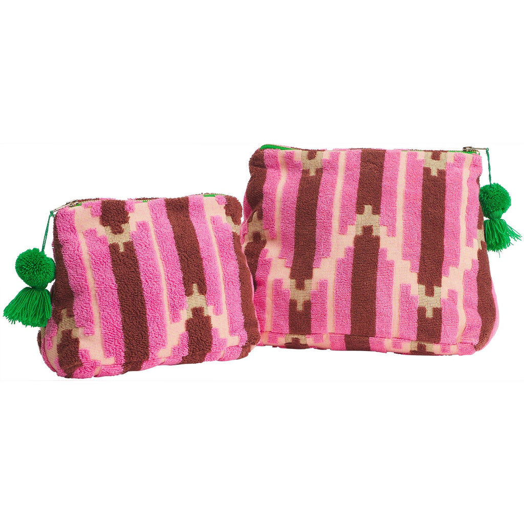 Nisha Terry Pouch - Rosewater