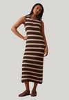 Margot Mesh Knit Tank Midi Dress