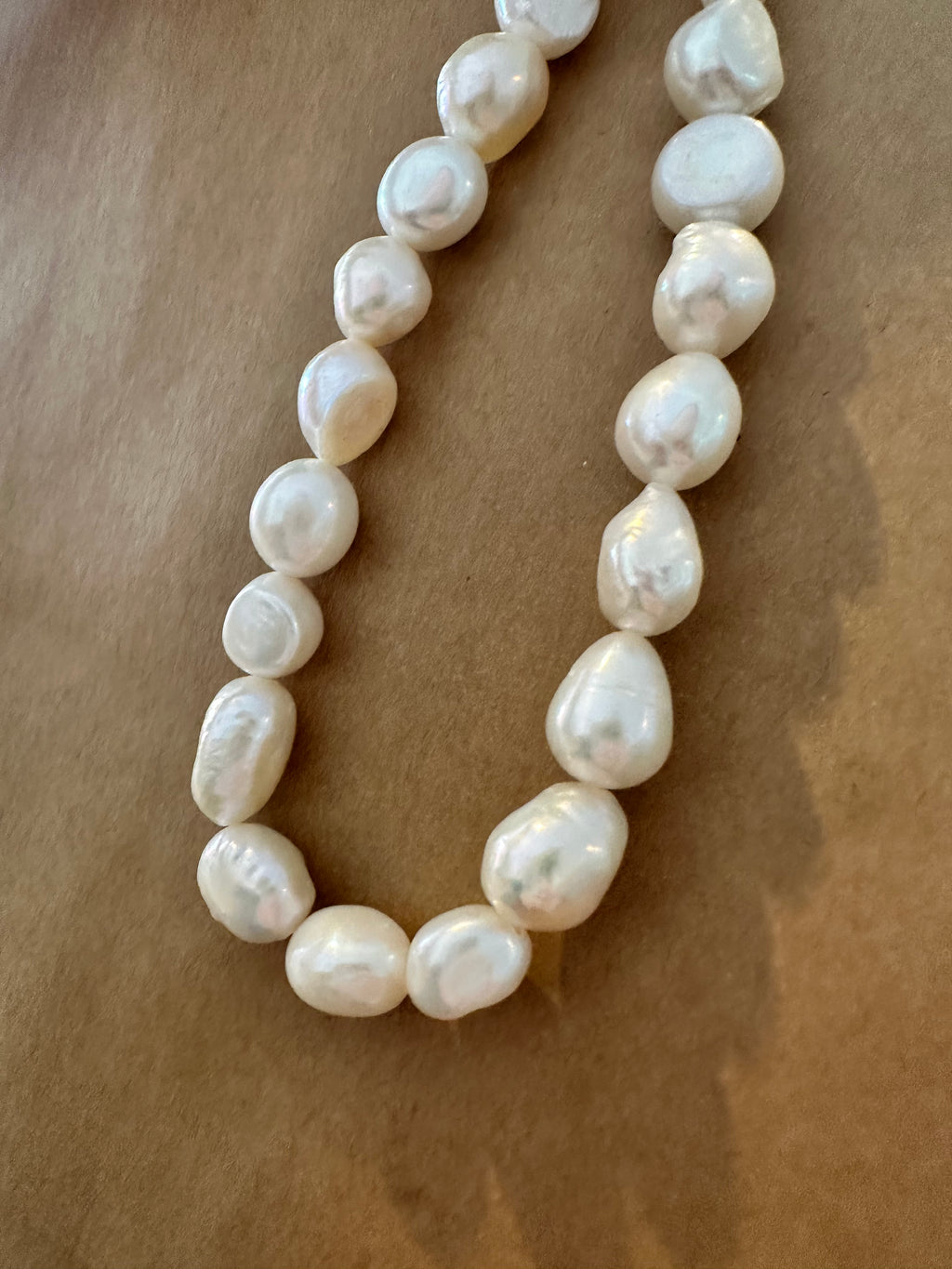 ‘Floral’ Pearl Necklace